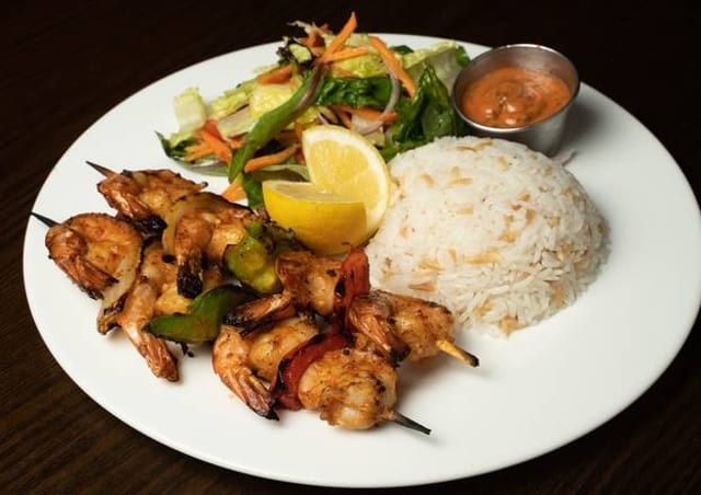 Grilled Shrimp.